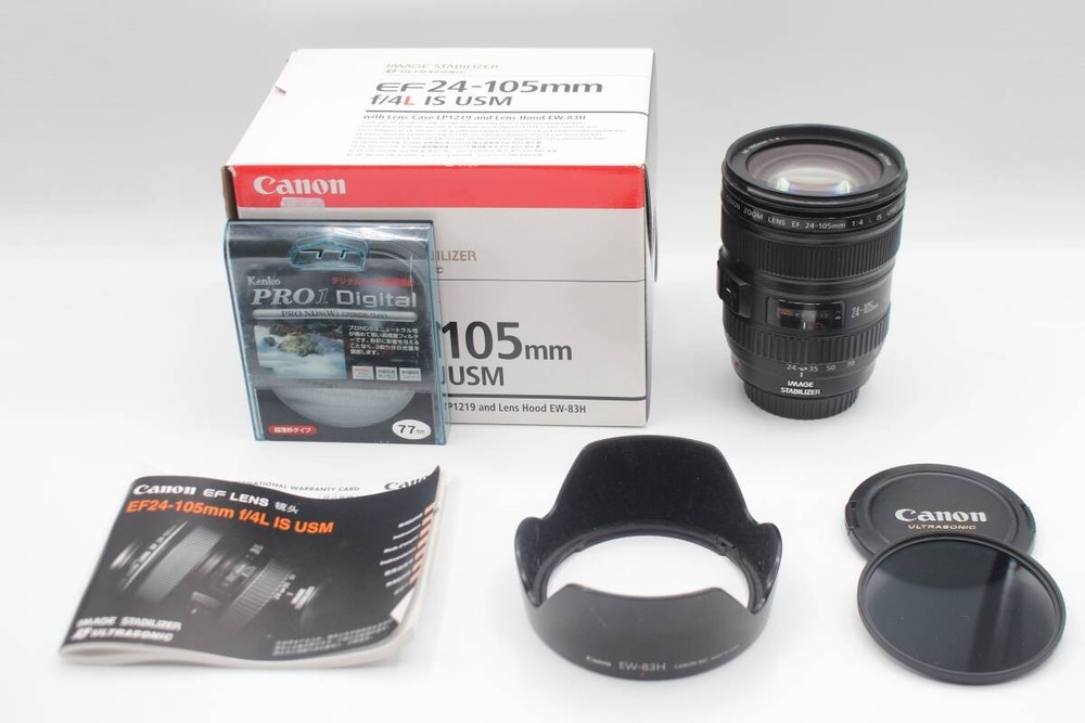 Canon EF 24-105mm F4L IS USM Lens in Excellent Used Condition