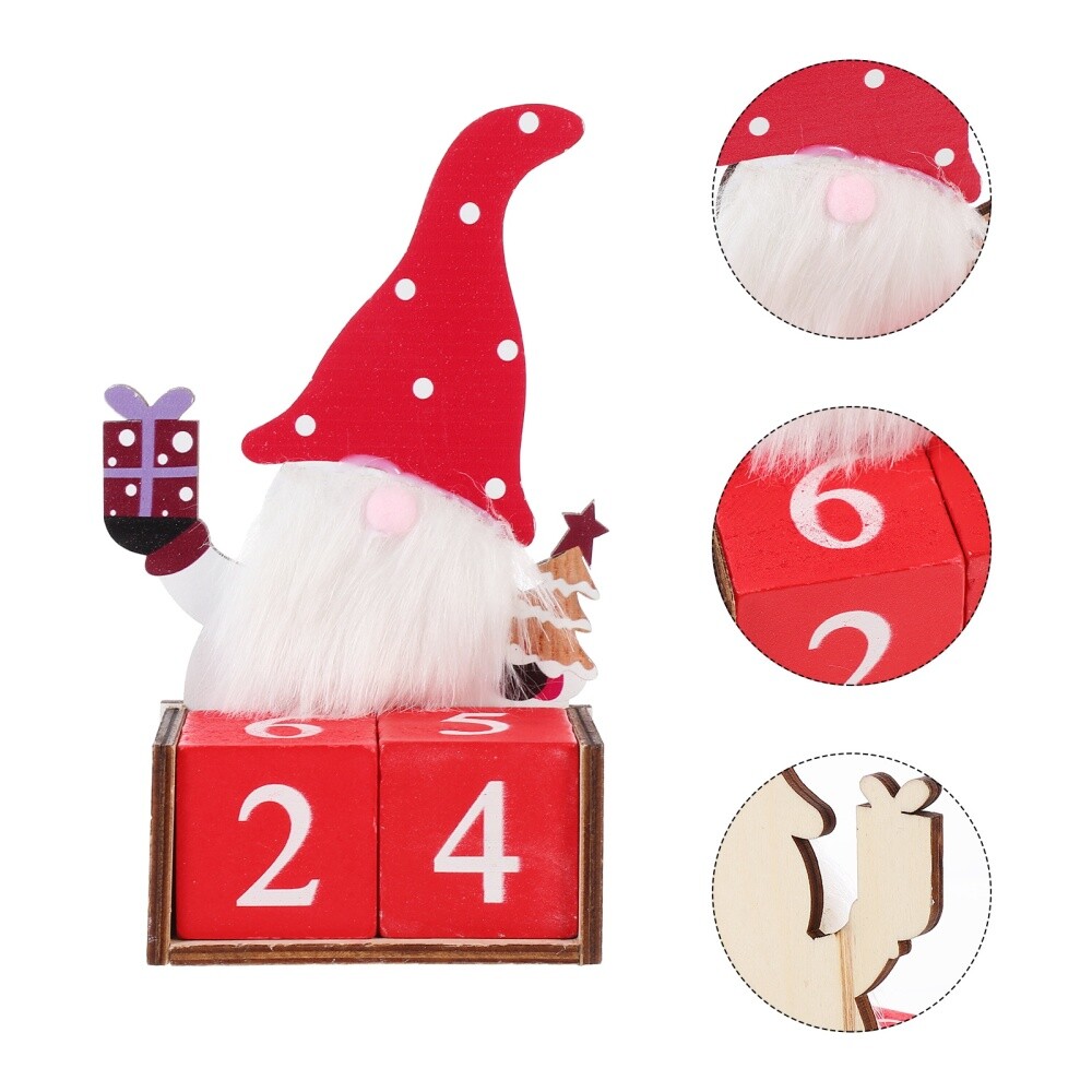 Seasonal Date Display Christmas Calendar Decorations Xmas Ornaments-image