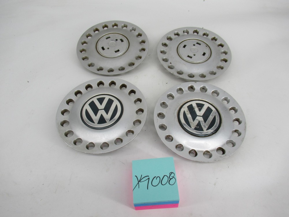 Center Caps Hubcaps OEM VW Beetle 6 Spoke 16