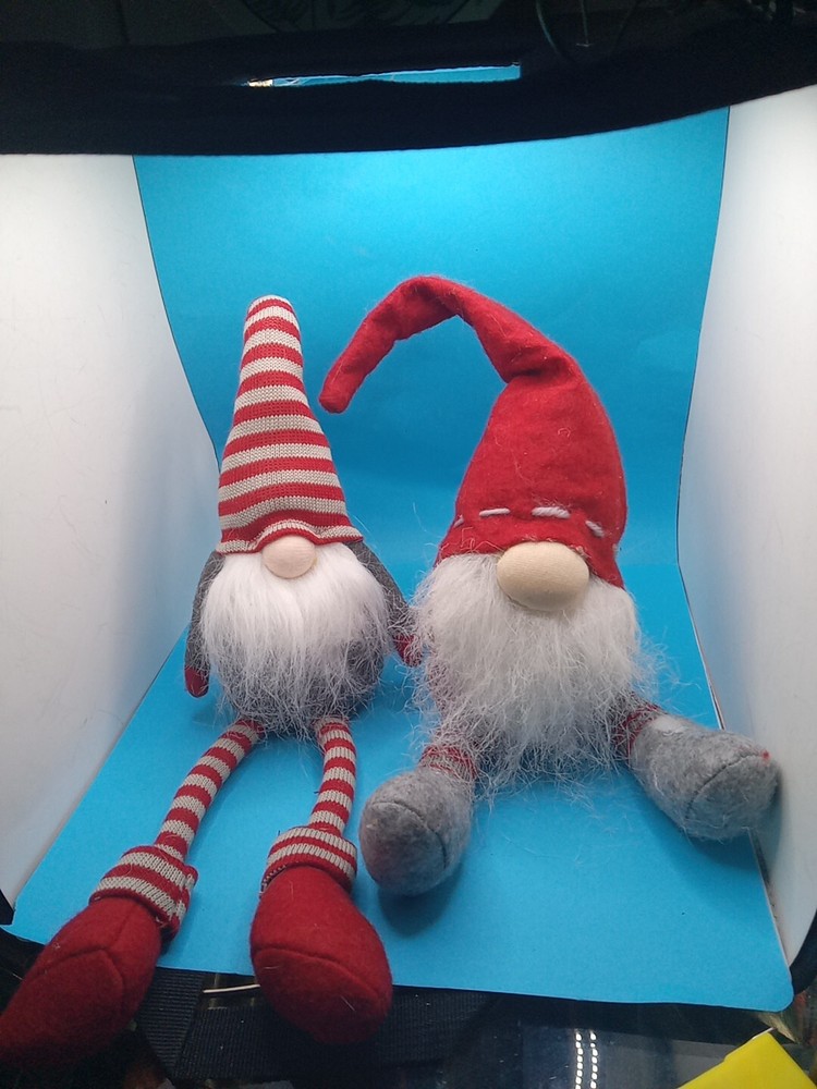 2 Plush & Felt Christmas Gnomes - 14