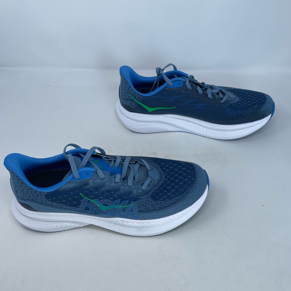 Hoka Mach 6 Men's Downpour/Thunder Cloud Running Shoes 10.5D