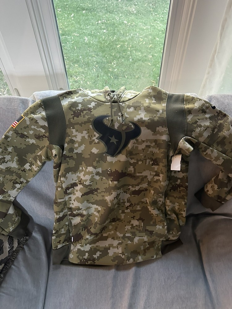 Houston Texans military sweatshirt