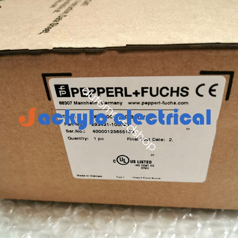 1PCS New PEPPERL+FUCHS PXV100Q-F200-B17-V1D header Shipping DHL or FedEX