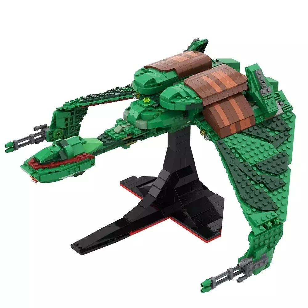 Star Trek Klingon Bird of Prey Warship 1080 pcs MOC Building Blocks