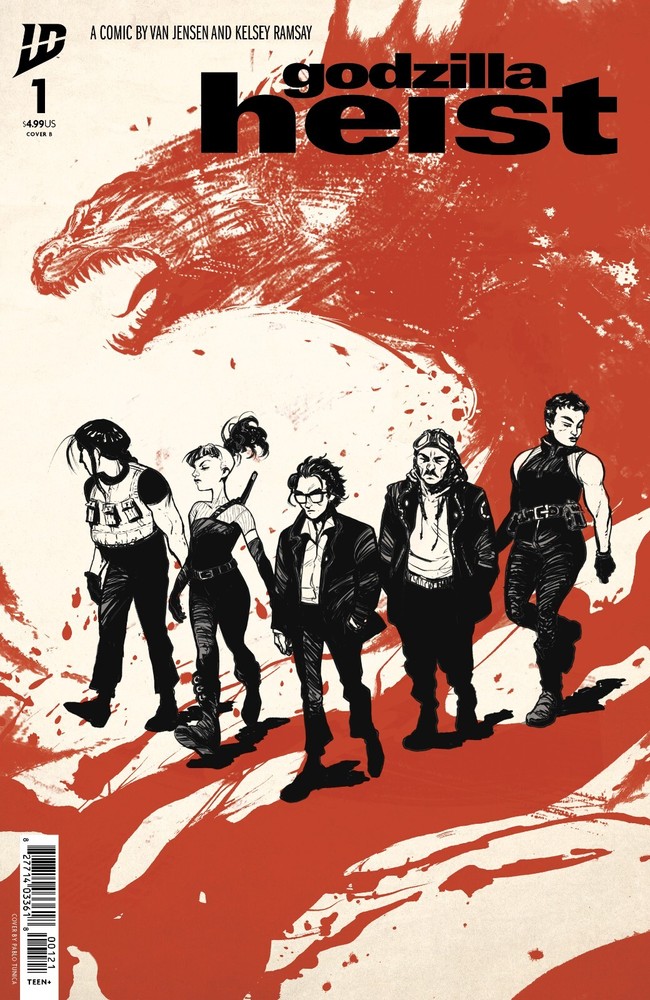 Godzilla: Heist #1 Cover B Pablo Tunica Movie Poster Var (2025) (New)