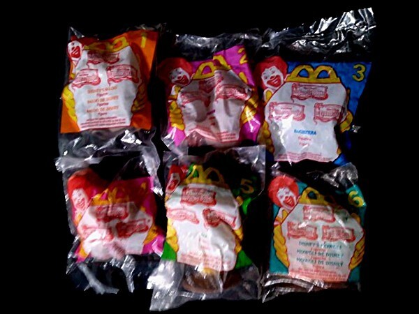 McDonald's 1997 Disney's The Jungle Book  Complete Set of 6 Vintage MIP