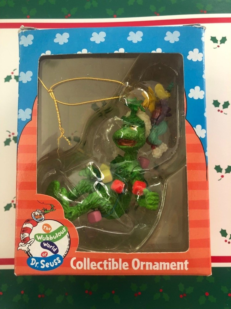 1997 ENESCO Grinch Dr Seuss Christmas Ornament Seasonal Collectible-image