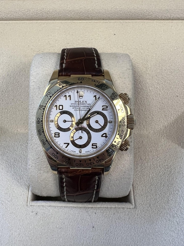 Rolex Daytona Zenith 16518 Yellow Gold