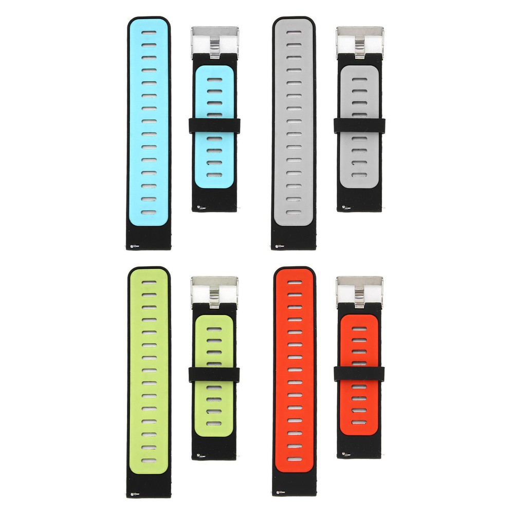 22mm Universal Silicone Sport Watch Strap Wristband for  Watch 3