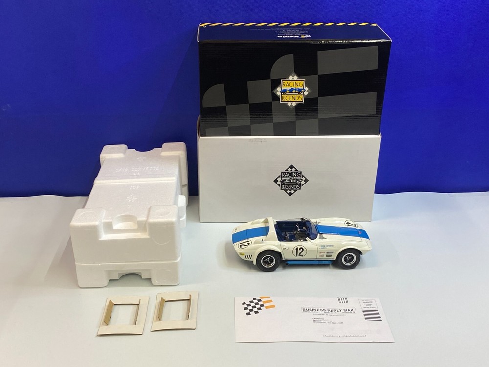 EXOTO 1/18 RACING LEGENDS 1966 GRAND SPORT COUPE CORVETTE #12 WINTERSTEEN
