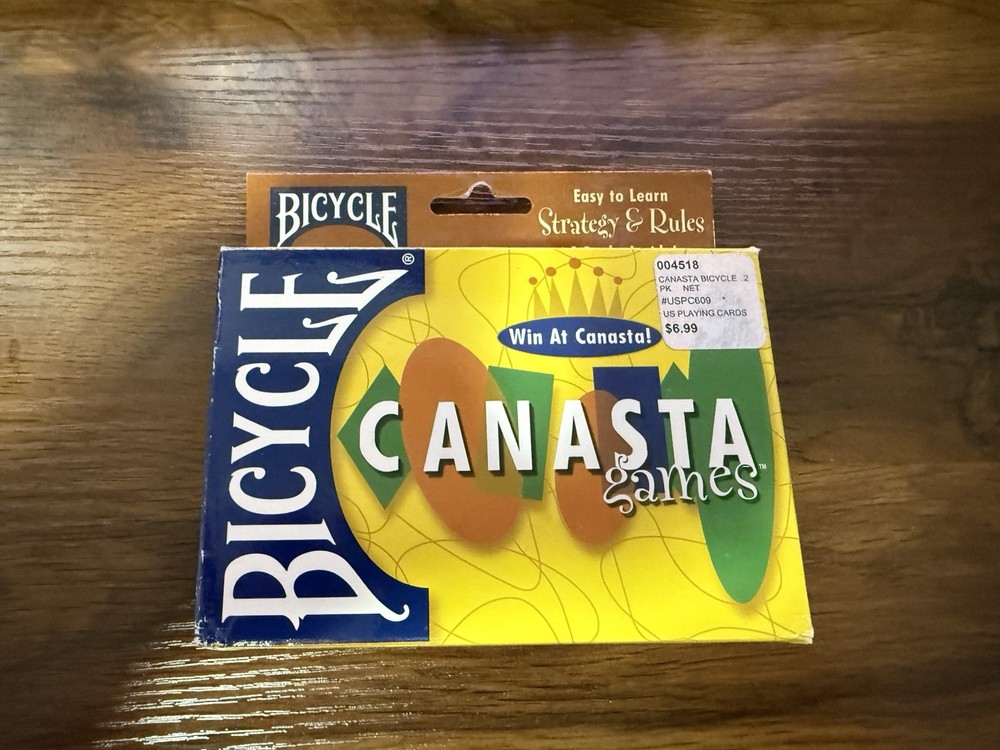 Beginner Bicycle Canasta Card Game Set for New Players  