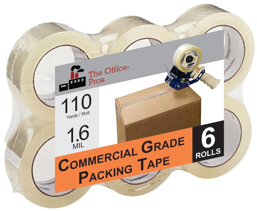 Packing Tape, Heavy Duty Packing Tape, Clear Box Tape, Moving Tape, Carton Se...