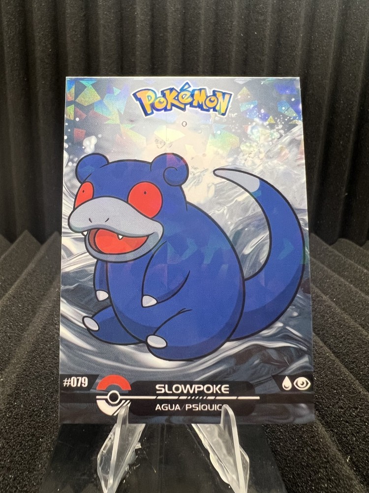 Slowpoke #79 - Cracked Ice Holo - Crystal Dark Black 2025 - Pokemon Card