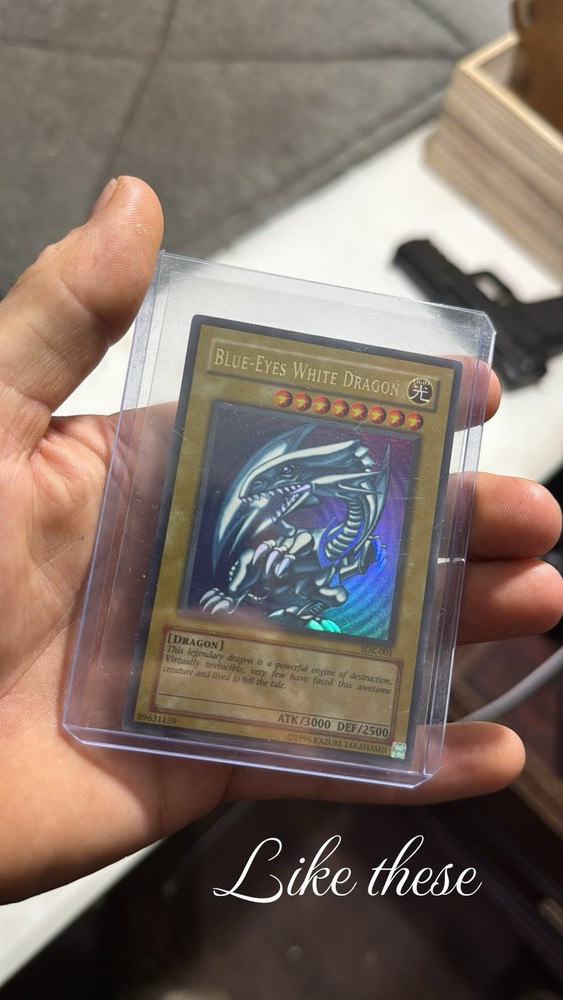 Blue-Eyes White Dragon SDK-001 FADED