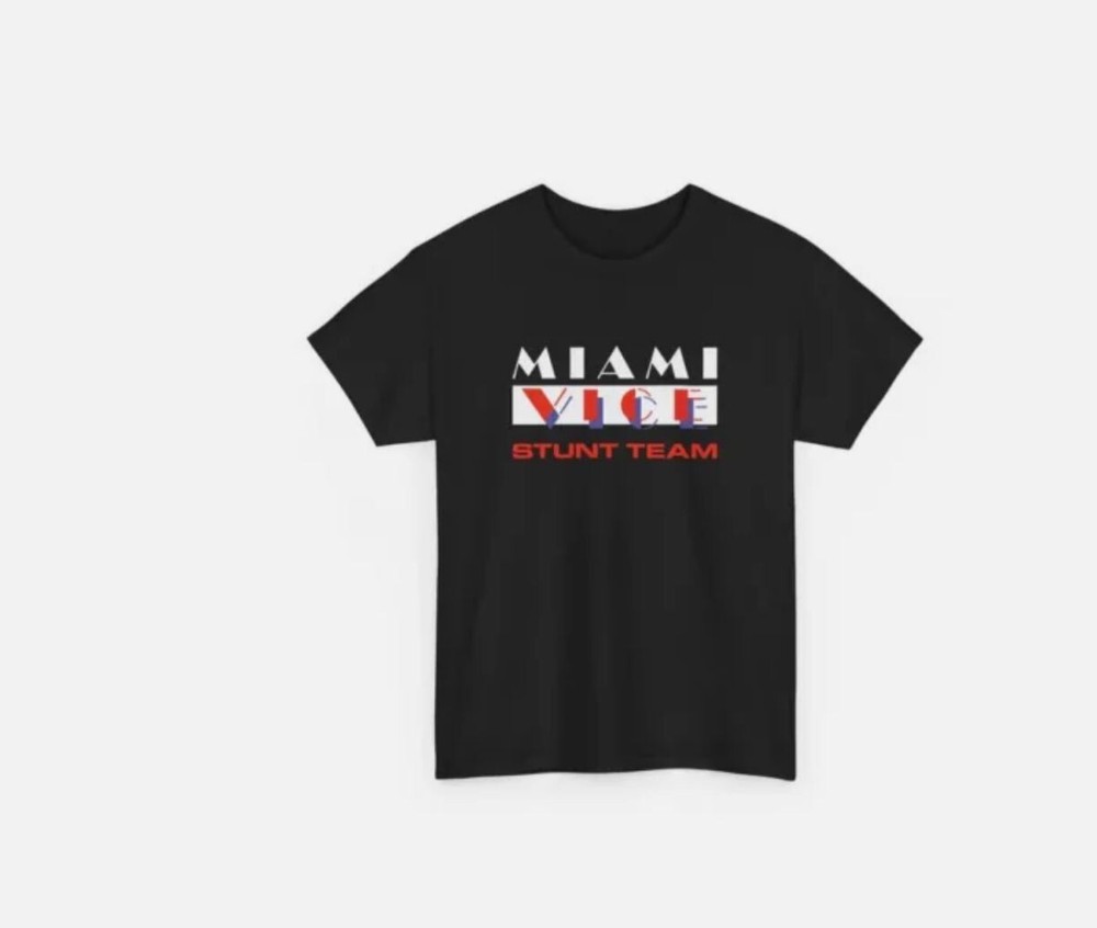 Miami Vice Stunt Team - The Fall Guy tshirt