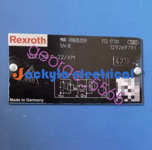 1PC REXROTH R900352039 ZDC32P-22/XM New FedEx or DHL