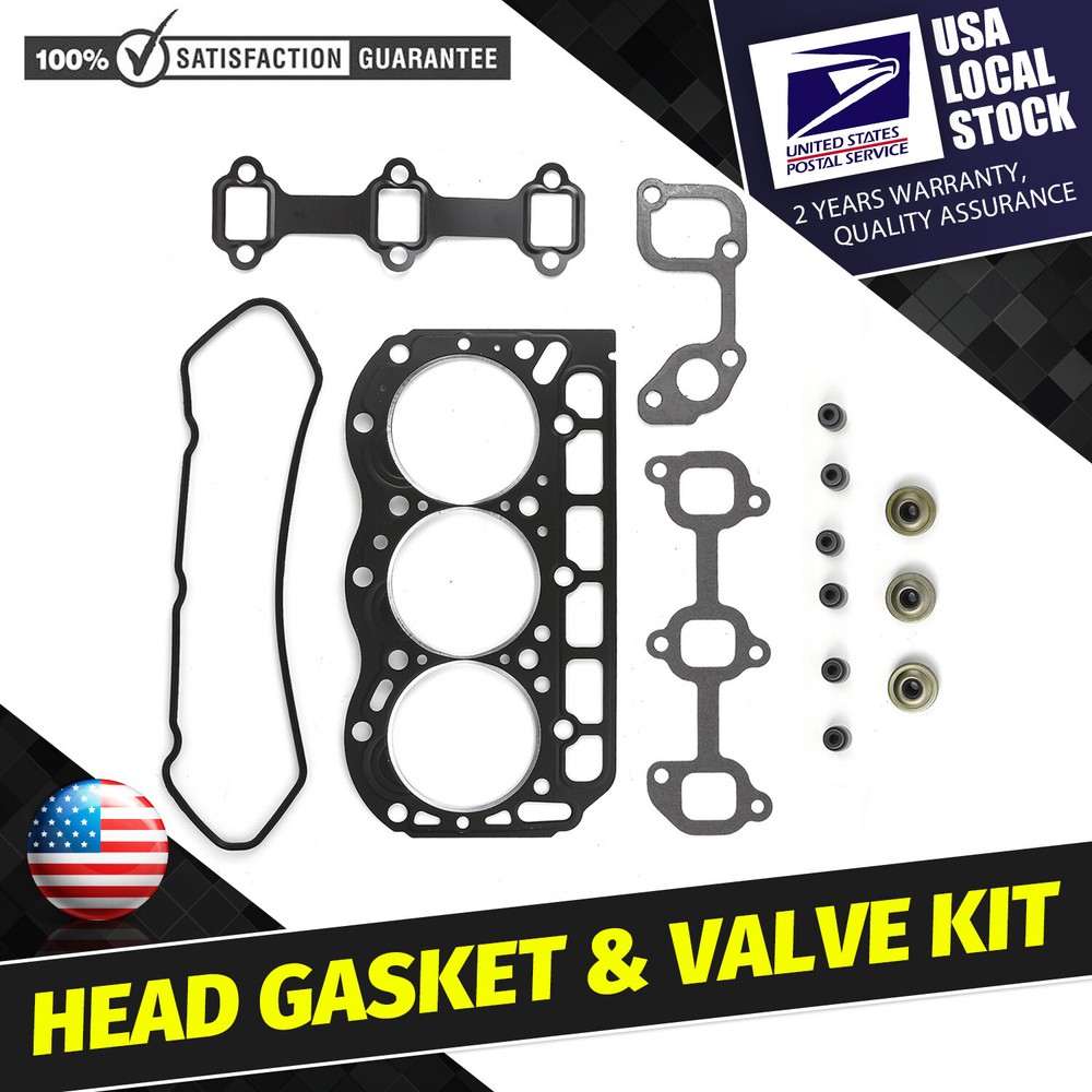 Kawasaki 2510 3010 4010 4x4 Diesel Engine Valve Gasket Head DM950 OE#825528