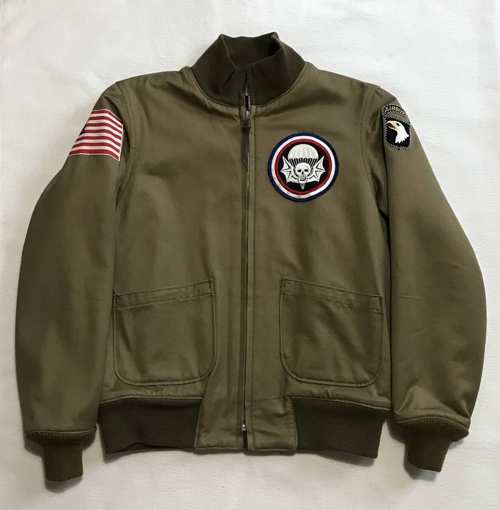 The Real McCoy’s Tanker Jacket 2009 Exclusive Airborne 502 Stencil