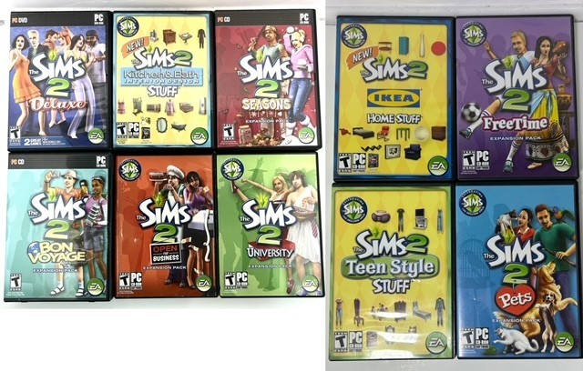 Sims 2: Expansion Packs