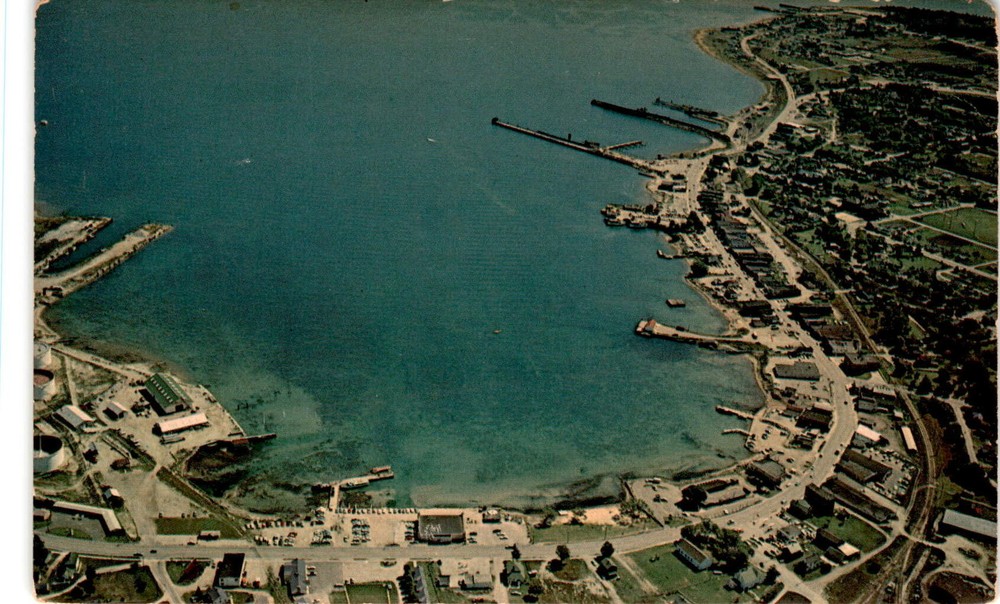 St. Ignace, Michigan, Mackinac Bridge, Upper Peninsula, C. C. E Postcard