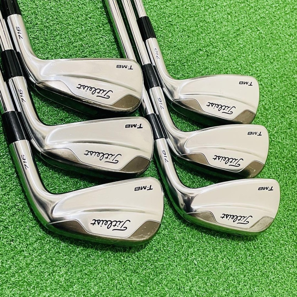 Titleist T-MB 716 Iron Set 5-9+PW RH Used Dynamic Gold S200 Flex 6pc