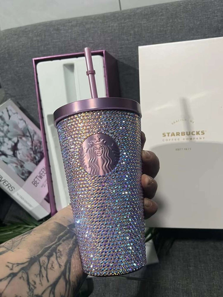 PRESALE 2024 Starbucks 1-799 Limited Edition Lisa Purple Diamond Cup-image