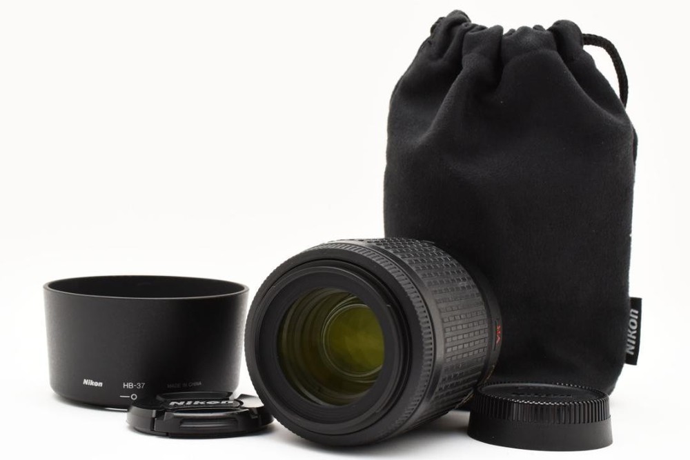 Nikon AF-S DX 55-200mm f4-5.6G ED Zoom Lens with Hood & Pouch in Excellent Condition