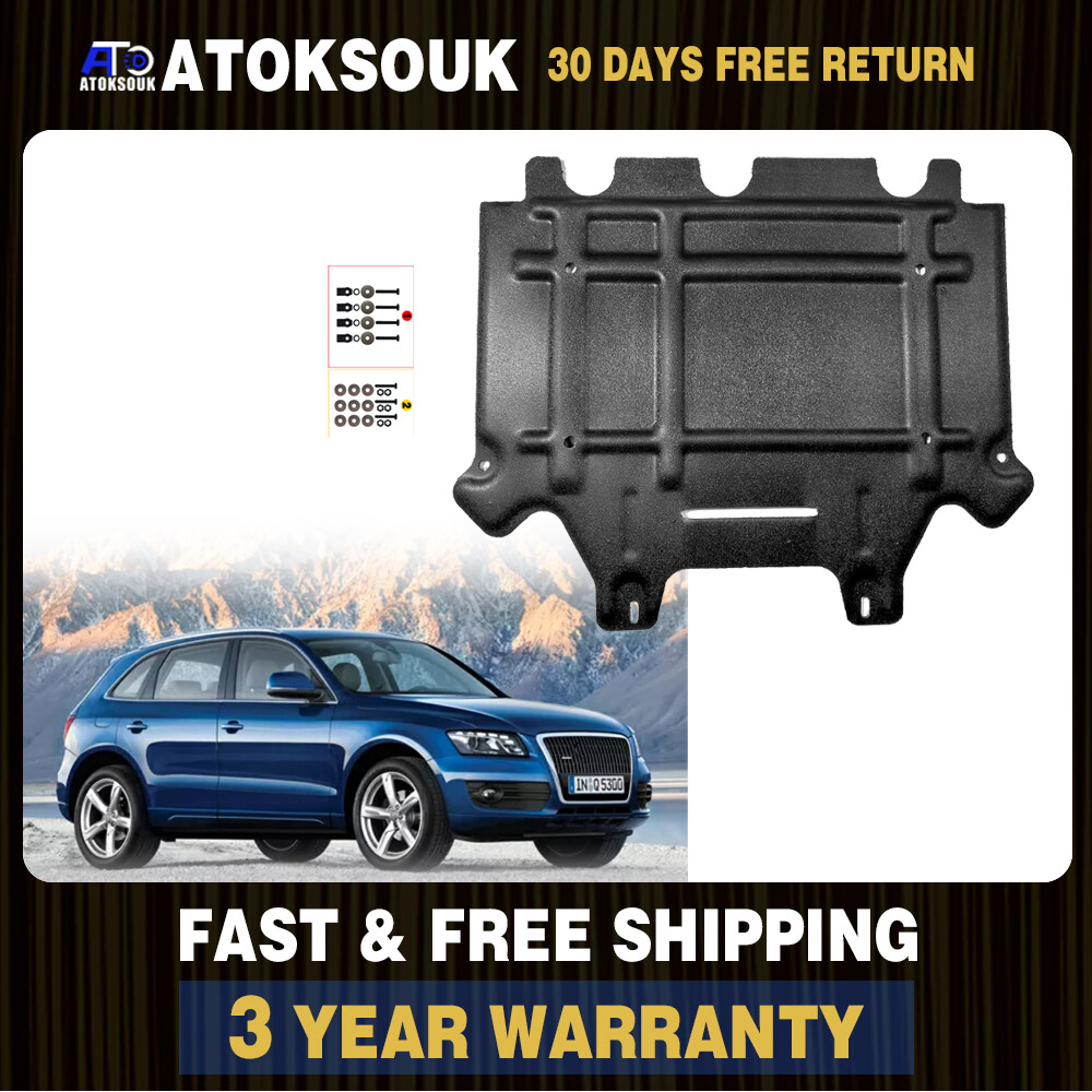 Rear Engine Splash Shield For 2009-2017 Audi Q5 SQ5 Lower Under Engine Cover