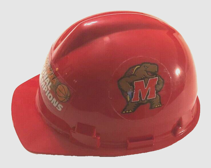 Maryland Terrapins NCAA Vintage 2002 Basketball National Champions Red Hardhat