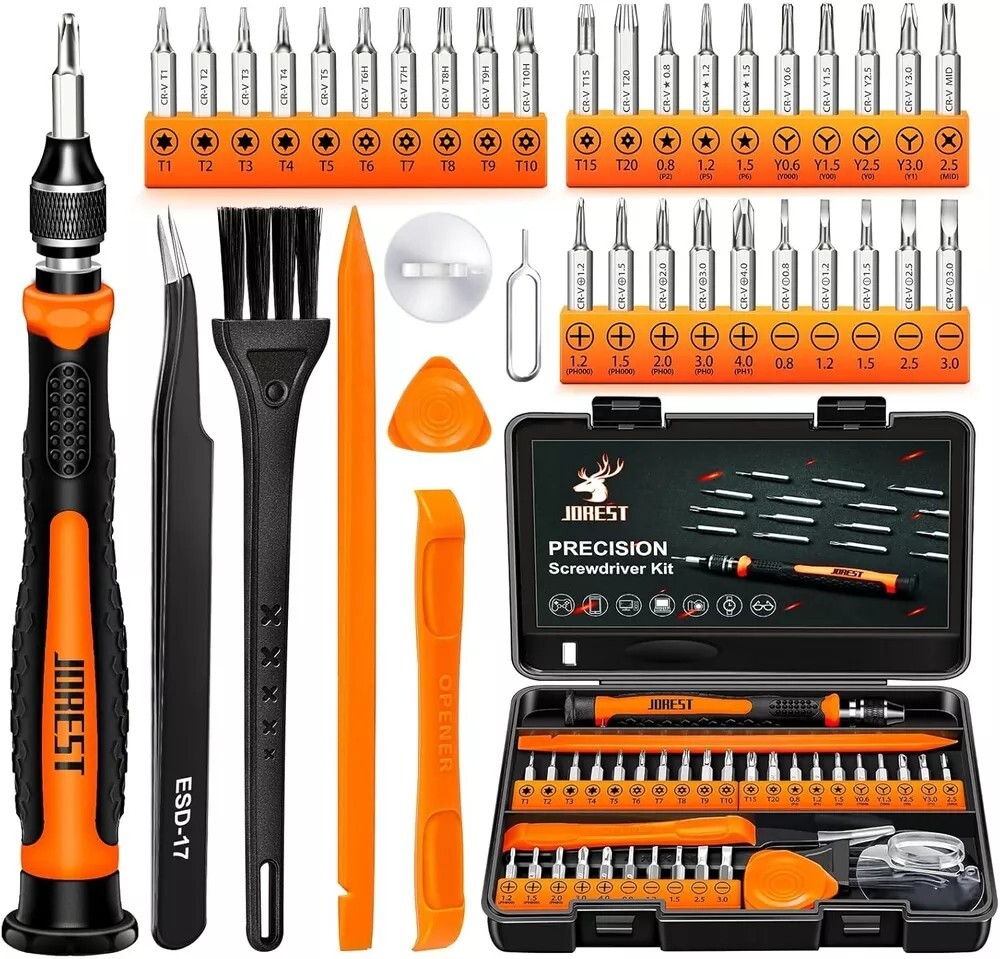 38Pcs Small Precision Screwdriver Set with Torx, Mini Repair Tool Kit for laptop