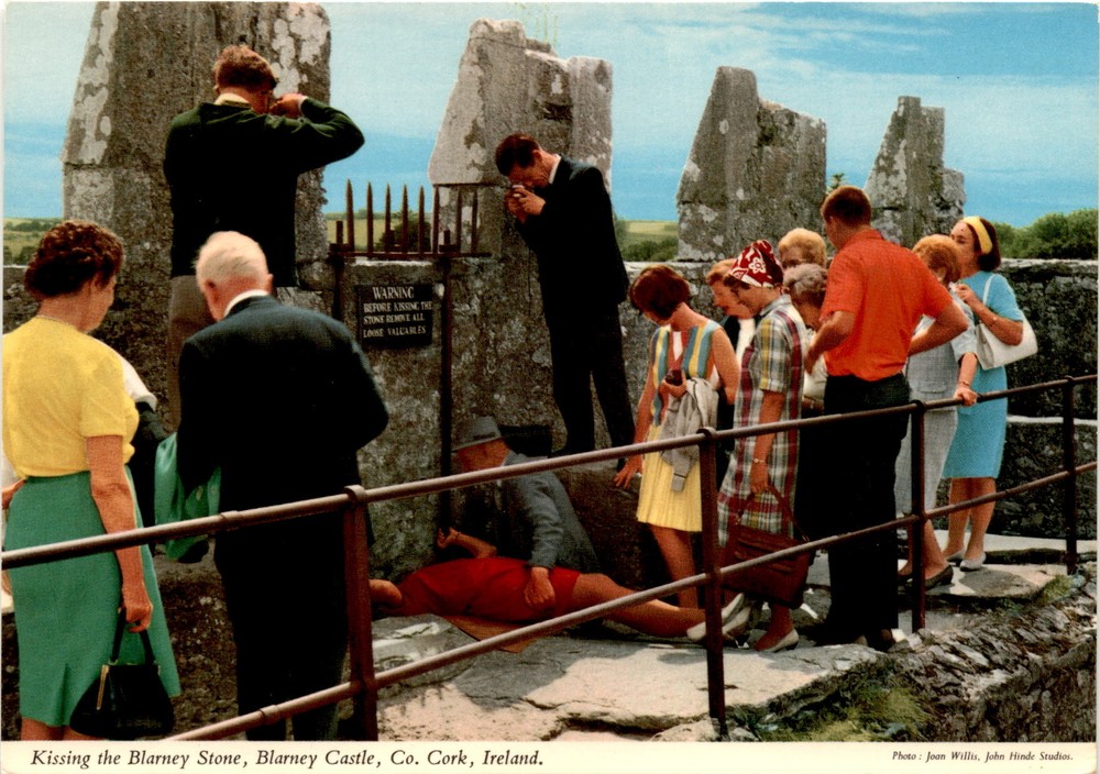 Blarney Castle, Co. Cork, Ireland, Joan Willis, John Hinde Studios, Cab Postcard