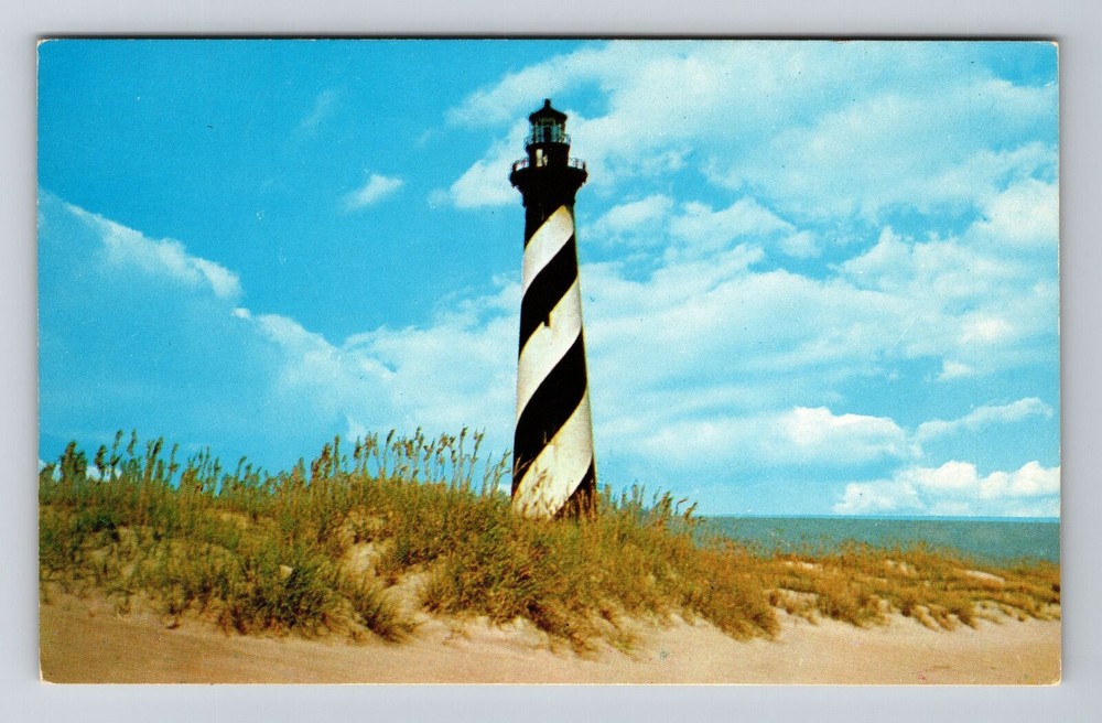 Buxton NC-North Carolina, Cape Hatteras Lighthouse, Vintage Postcard
