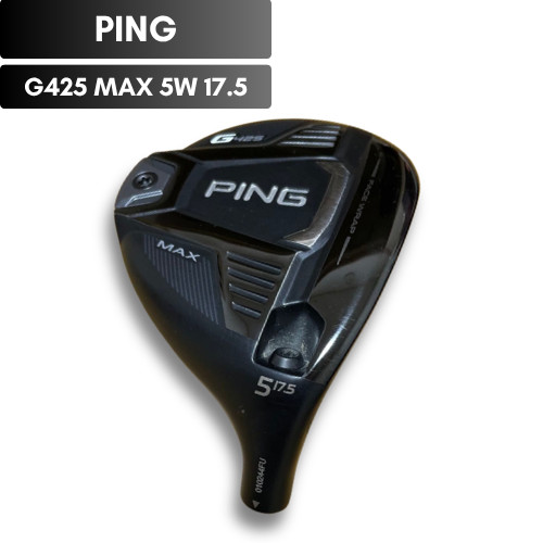 PING G425 MAX 5W 17.5* Fairway Wood Head Only Right Hand USED D2799