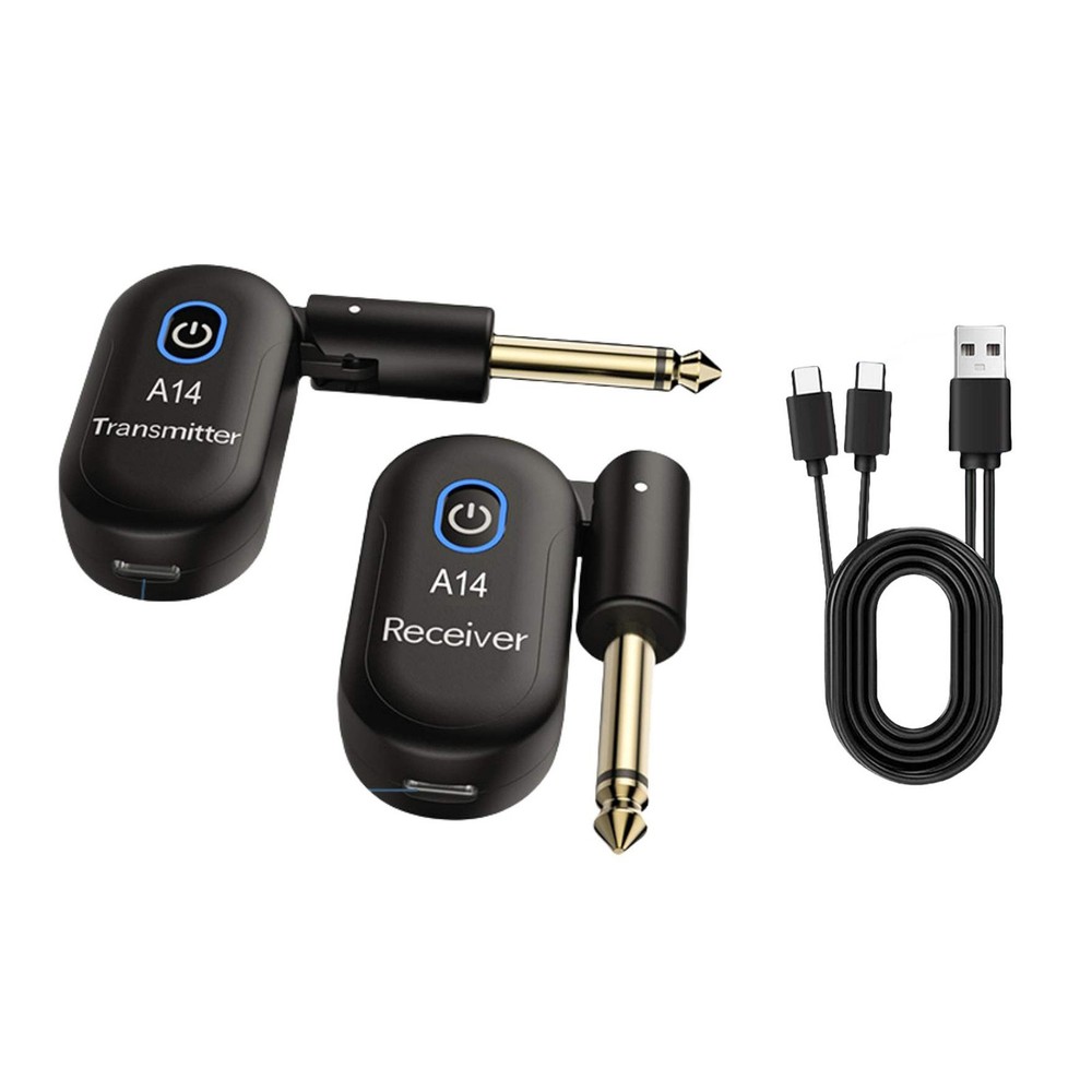 2.4GHz Rechargeable Wireless System for Electric Guitar Bass Violin