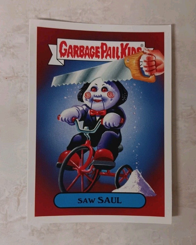 Saw Saul #12b Garbage Pail Kids GPK 2019 Revenge of Oh the Horror-ible Card  