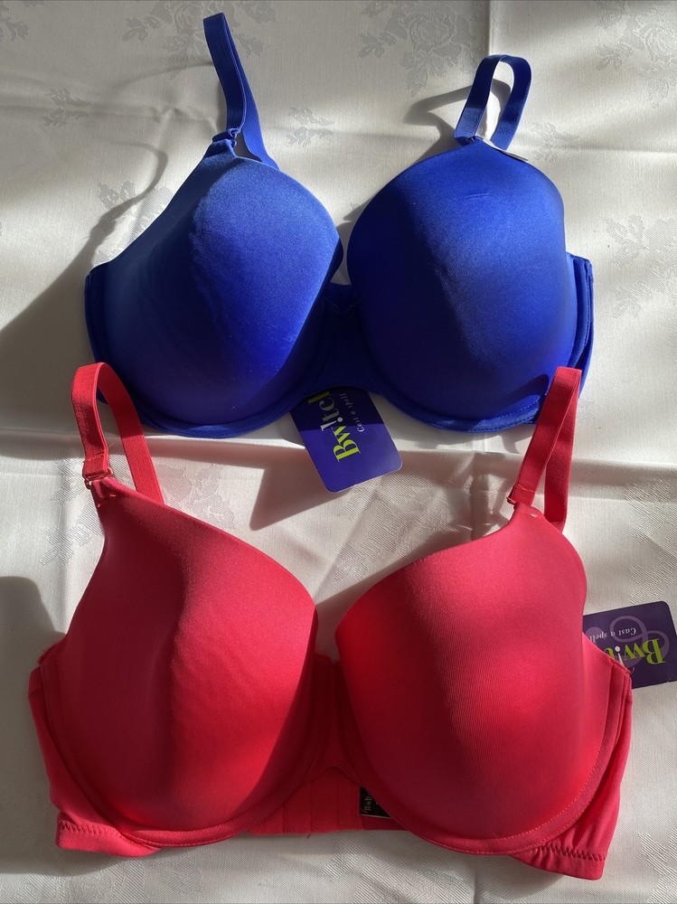 CLEARANCE SALE BWITCH LADIES WOMEN'S BLACK UNDERWIRED T-SHIRT BRA SIZE 36D 90cm-image