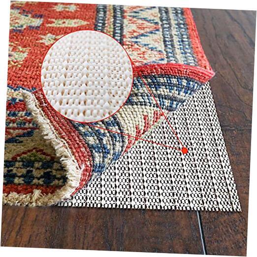 Rug Pad for Hardwood Floors Anti Slip Area Rug Pad for Any Hard Surface 4x6