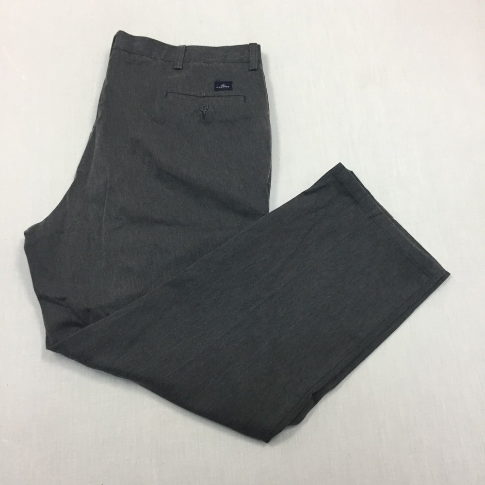 Dockers Chino Trousers Cotton Pants Straight Fit Mens Size 42W 30L Grey