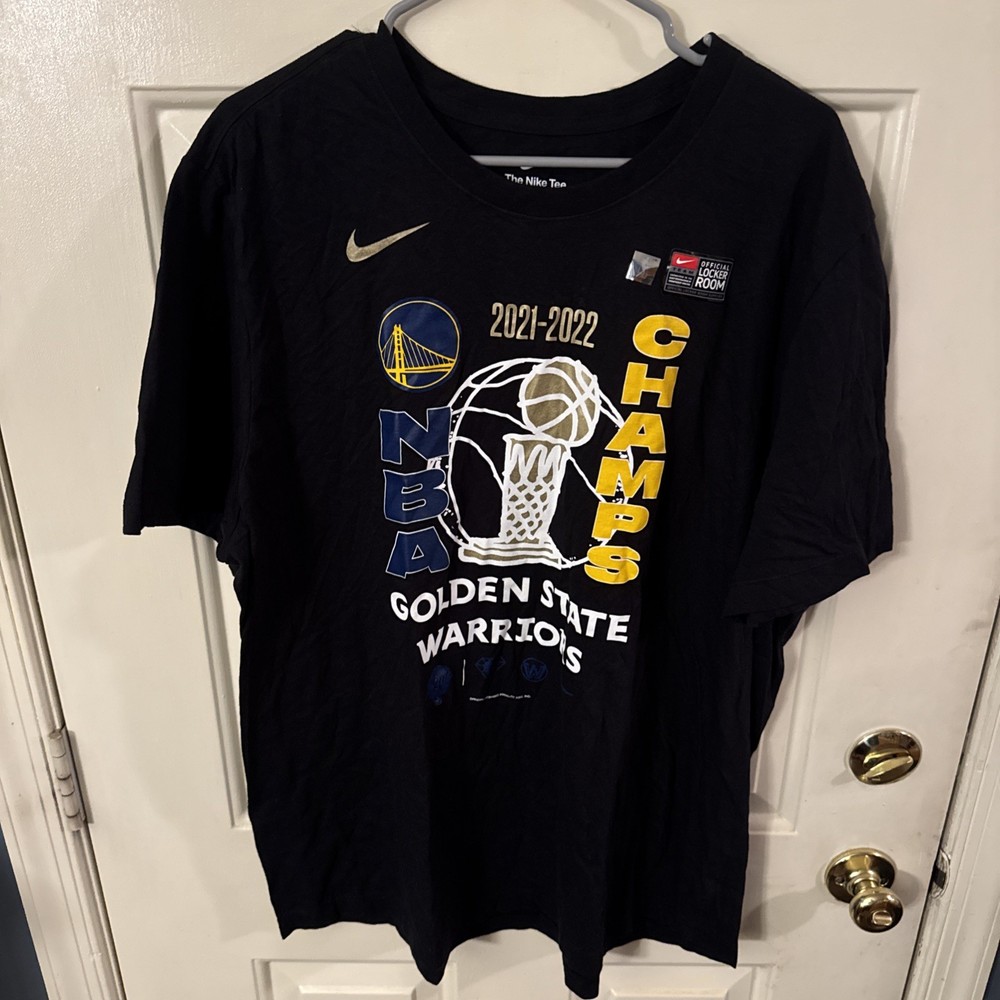 21-22 Golden State Warriors Champs 2xl Nike T Shirt