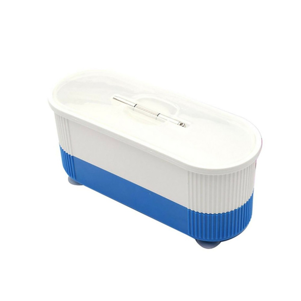 Mini Ultrasonic Jewelry Cleaner Denture Eye Glasses Coin Cleaning Machine Box yy