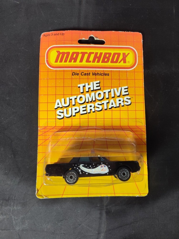 Vintage (1986) Matchbox Superfast Halley's Comet Mercury Police Car D28