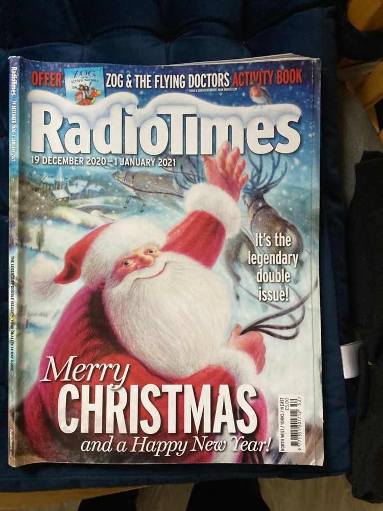 RADIO TIMES 19 DEC 2020 . CHRISTMAS & NEW YEAR DOUBLE ISSUE . VICTORIA WOOD