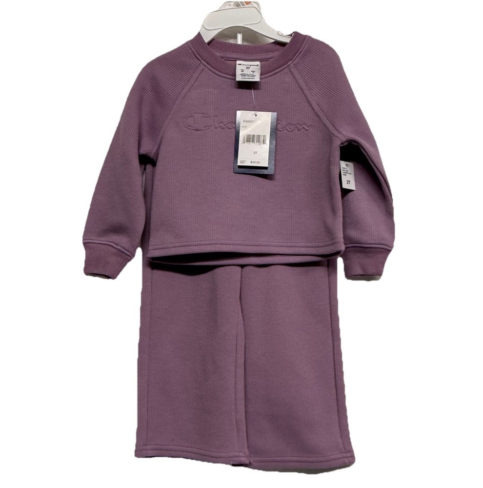 Champion Baby Haze Purple  2 Piece Outfit With Pockets Size  2T