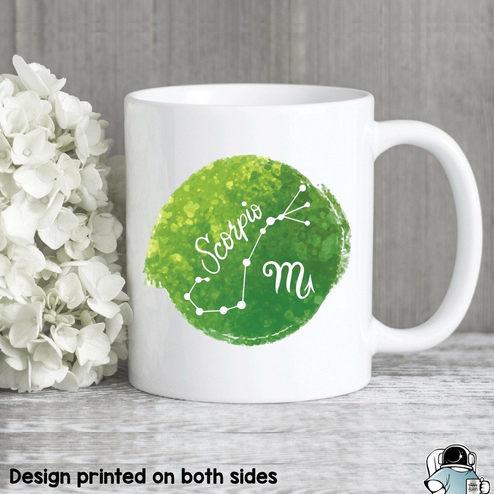 Scorpio Zodiac Coffee Mug - Perfect Birthday Gift for Scorpio Sign