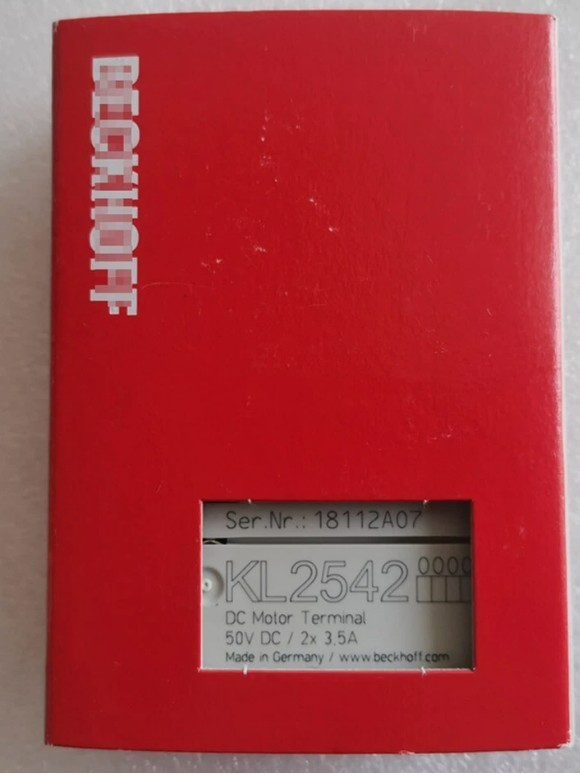 New In Box Beckhoff KL2542 PLC Module KL2542 KL2542 Free shipping