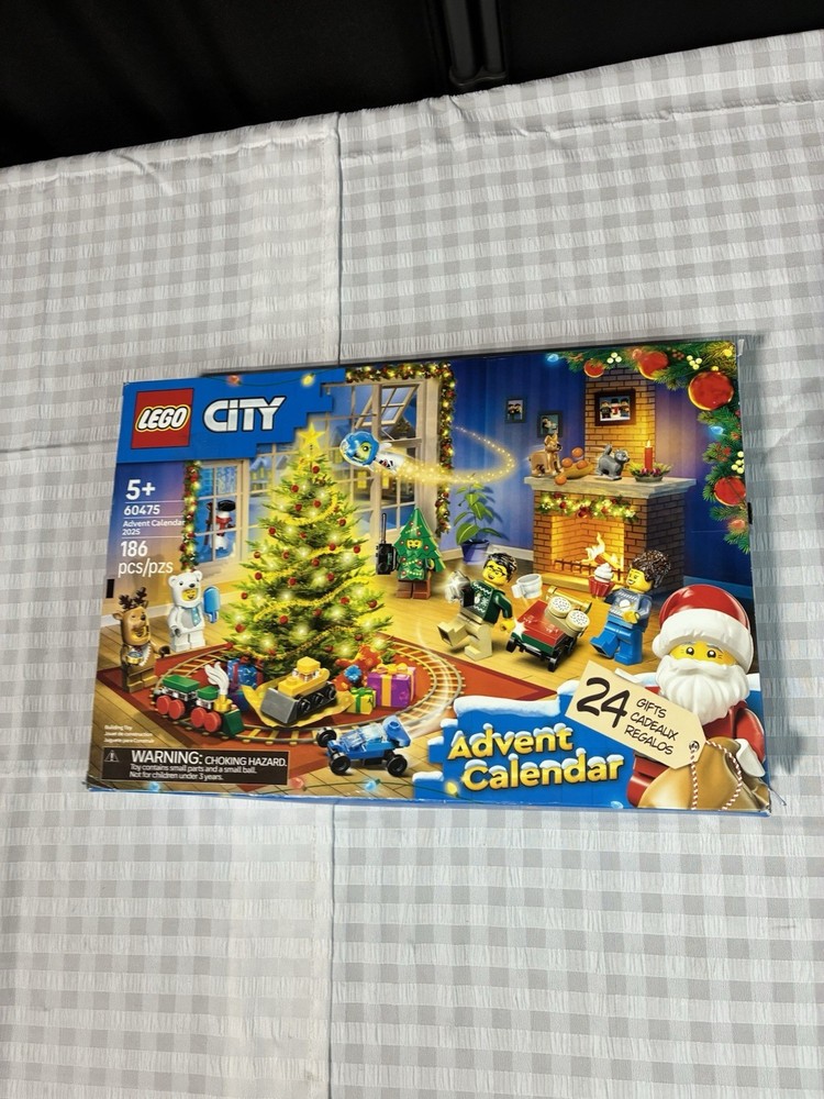 LEGO CITY Advent Calendar 2025 (60475) - New Open Box - 186 Pcs - 5+
