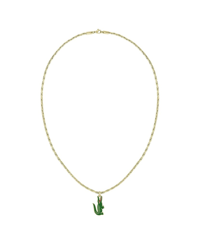 Lacoste Men's Arthor Jewelry Necklace, Stainless Steel, Rectangular Box Chain...