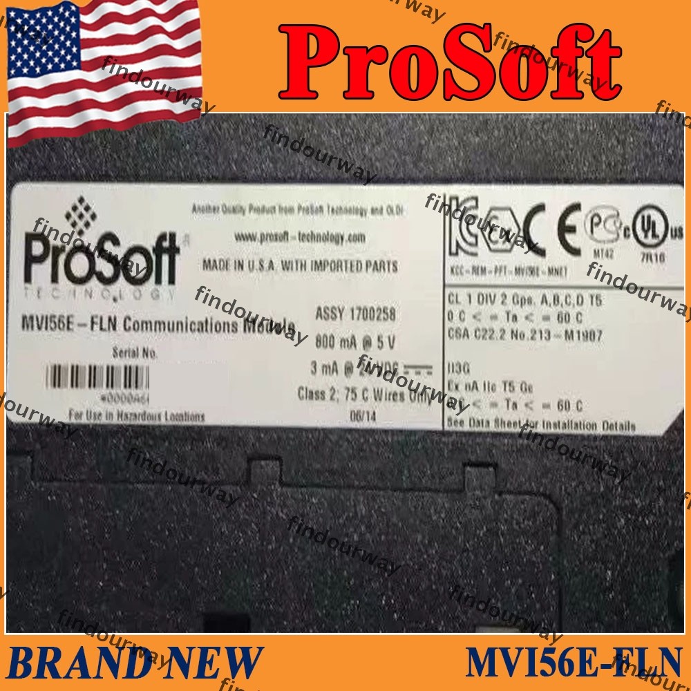 New ProSoft MVI56E-FLN FA Control Network Enhanced Communication Module FreeShip
