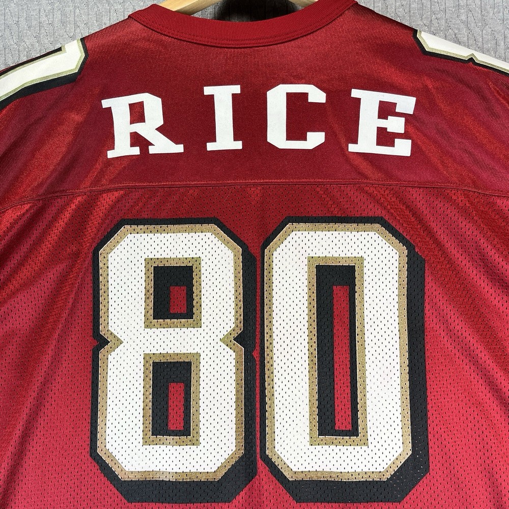 Jerry Rice Vintage Authentic NFL Men (XL)  jersey 49rs football official license