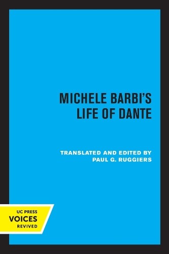 Michele Barbi Michele Barbi's Life of Dante (Paperback)
